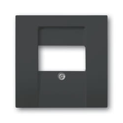 Busch-Jaeger 1710-0-3903 Plaque de commutation et obturateur Noir