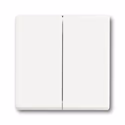 Busch-Jaeger 1751-0-3024, Boutons, Blanc, Plastique, 63 mm, 63 mm, 1 pièce(s)