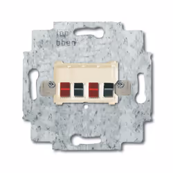 Busch-Jaeger 0248/02-101, 4 module(s), Métallique, 71 mm, 71 mm