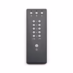 Busch-Jaeger WaveLINE, Éclairage, RF sans fil, Appuyez sur les boutons, Rechargeable, IP40, Noir