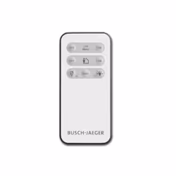 Busch-Jaeger 6800-0-2584, Système de sécurité, IR Wireless, Appuyez sur les boutons, Rechargeable, IP40, Blanc