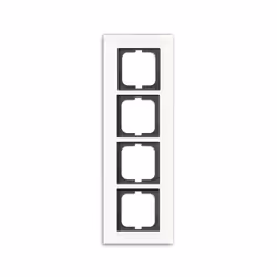 Busch-Jaeger 1754-0-4445, Noir, Blanc, Sans vis, Busch-Jaeger, 107 mm, 320 mm, 1,1 cm