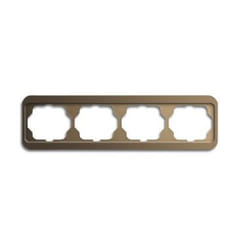 Busch-Jaeger 1724-21 Plaque de commutation et obturateur Bronze