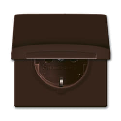 Busch-Jaeger 2064-0-0286 prise de courant CEE 7/3 Marron