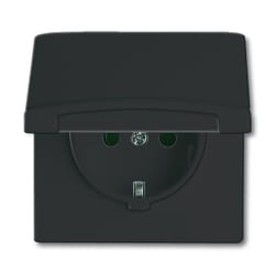 Busch-Jaeger 2064-0-0290 prise de courant CEE 7/3 Noir