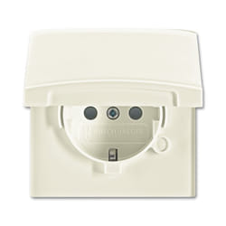 Busch-Jaeger 2064-0-0292 prise de courant CEE 7/3 Blanc