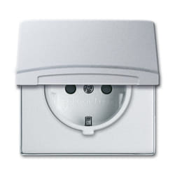 Busch-Jaeger 2064-0-0293 prise de courant CEE 7/3 Blanc