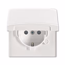 Busch-Jaeger 2064-0-0294, CEE 7/3, 2P+E, Blanc, IP44, 250 V, 16 A