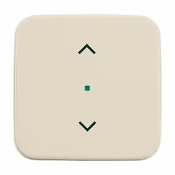 Busch-Jaeger 6232-10-212, Blanc, Thermoplastique, Sans vis, Busch-Jaeger, Brillant, Plaque frontale