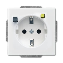 Busch-Jaeger 3120 EUCB-84 prise de courant CEE 7/3 Blanc