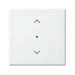Busch-Jaeger 6232-10-914 Plaque de commutation et obturateur Blanc