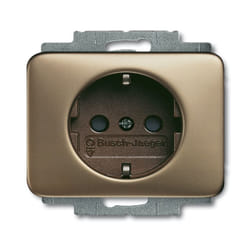 Busch-Jaeger 2011-0-1425 prise de courant CEE 7/3 Bronze