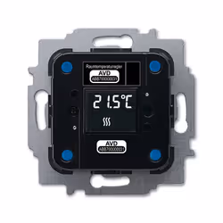 Busch-Jaeger 6224/2.1-WL, Actionneur de chauffage, IP20, Noir, 3680 W, 230 V, 50/60 Hz