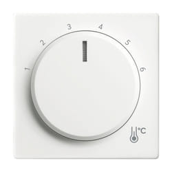 Busch-Jaeger 1794 R-84 support pour capteur et couvre-pied Blanc
