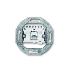 Busch-Jaeger 0230-0-0227 prise de courant Gris, Blanc