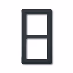 Busch-Jaeger 1730-0-0233, Anthracite, Sans vis, Toutes marques, 91 mm, 162 mm, 1,4 cm