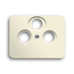 Busch-Jaeger 1724-0-2463 Plaque de commutation et obturateur Beige