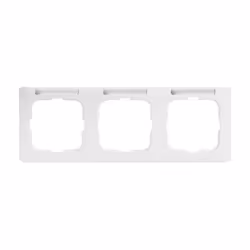 Busch-Jaeger 1733 NSKA-214, Blanc, Thermoplastique, Sans vis, Busch-Jaeger, Brillant, IP20