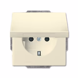 Busch-Jaeger 2018-0-1465, CEE 7/3, 2P+E, Blanc, 250 V, 16 A, 63 mm