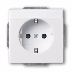 Busch-Jaeger 4011395996256, Type F, 2P+E, Blanc, 250 V, 16 A
