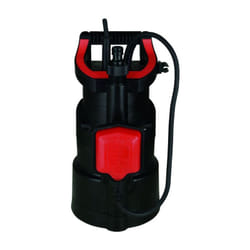 Pompe à pression submersible tip - pompe pour fût de pluie, 3 200 l/h, aspiration plate, hauteur de refoulement 24 m, DrainPress 3200/24, 30182