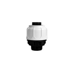 Raccord de tuyau raccord de serrage, 38 mm, gris, 11 x 8 x 8 cm, 30967 - T.i.p.