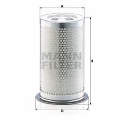 Filtre, système d'air comprimé MANN-FILTER LE 7004 x