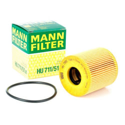 MANN-FILTER HU 711/51 x Filtre à huile avec joint d'étanchéite Cartouche filtrante PEUGEOT: 208 I 3/5 portes, 308 I SW, 308 I 3/5 portes