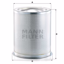 Filtre, système d'air comprimé MANN-FILTER LE 28 003 x