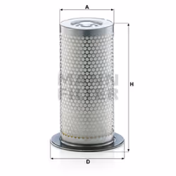 Filtre, système d'air comprimé MANN-FILTER LE 43 001 x