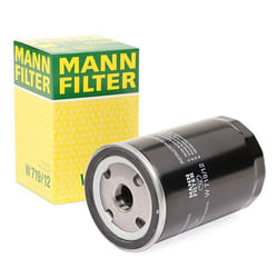MANN-FILTER W 719/12 Filtre à huile 3/4-16 UNF avec un clapet de non retour Filtre vissé VOLKSWAGEN: TRANSPORTER 3 Kasten, TRANSPORTER 3 Bus