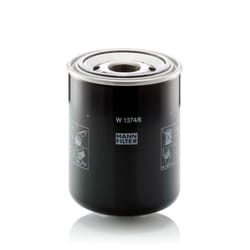Filtre, système hydraulique de travail MANN-FILTER W 1374/6