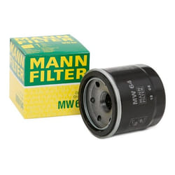 MANN-FILTER MW 64 Filtre à huile M20x1.5 avec un clapet de non retour Filtre vissé