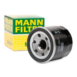 MANN-FILTER MW 64/1 Filtre à huile M20x1.5 avec un clapet de non retour Filtre vissé