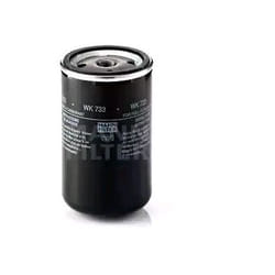 MANN-FILTER WK 733 Filtre à Carburant Filtre vissé VOLVO: FL 10, F 10, FL 6, IVECO: EuroTech MT, P/PA, SCANIA: 3 - series, 2 - series