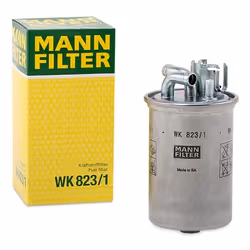 Filtre à Carburant; MANN-FILTER; Filtre de conduite 12 12; pour AUDI, VOLKSWAGEN, SKODA, VW; 057127401A, 057127435D, 05912740 ...