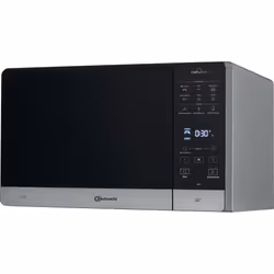 Bauknecht MW 45 SL, Comptoir, Micro-ondes grill, 25 L, 800 W, Tactile, Noir, Argent