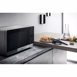 Bauknecht MW 45 SL micro-onde Comptoir Micro-ondes grill 25 L 800 W Noir, Argent