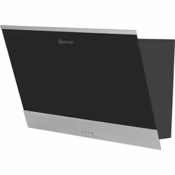 Bauknecht DBHVP 63 LM K hotte Montée au mur Noir, Acier inoxydable B
