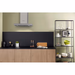 Bauknecht DBHBS 64 LM X hotte Montée au mur Acier inoxydable 581 m³/h C