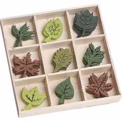HEYDA 21-80 012 09, Marron, Vert, 45 pièce(s), Boîte