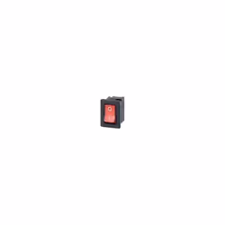 Conditionnement : 1 pc(s) Connexion : cosses plates 4.8 mm Couleur boîtier/bouton : noir, rouge Couleur d'éclairage : rouge C ...