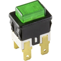 Inter Bär - interBär 3635-250.22 3635-250.22 Interrupteur à pression 250 v 16 a 1 x Off/On à accrochage vert 1 pc(s)