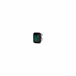 Conditionnement : 1 pc(s) Connexion : cosses plates 4.8 mm Couleur boîtier/bouton : noir, vert Couleur d'éclairage : vert Cou ...