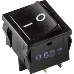 Inter Bär - interBär 3628-201.22 Interrupteur à bascule 3628-201.22 250 v/ac 10 a 1 x Off/On à accrochage 1 pc(s)