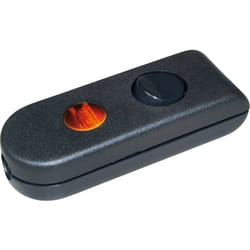 Inter Bär - interBär 8093-104.01 Interrupteur pour câble souple noir 1 x Off/On 2 a 1 pc(s)