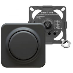 Inter Bär - interBär 8149-000.01 Variateur à encastrer dans un meuble noir A692793