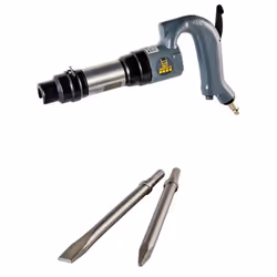 Schneider airsystems MLH 3000/45-12, Noir, Gris, 3000 tr/min, 27 J, Air comprimé, 2,6 kg, 280 mm