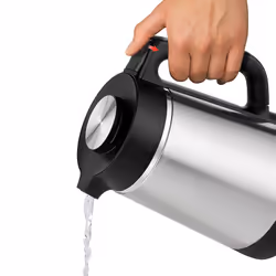 Unold Thermo bouilloire 1,5 L 1800 W Noir, Acier inoxydable - Vue supplémentaire 4
