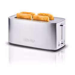 Unold Toaster Tom 38266, 4 part(s), Acier inoxydable, Acier inoxydable, Boutons, Rotatif, Noir, 1200 W